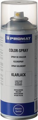 Colorspray klarlack hochglänzend 400 ml Spraydose PROMAT Chemicals