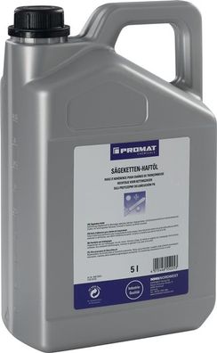 Sägekettenhaftöl 100-120 mm²/s (bei 40GradC) 5l Kanister PROMAT Chemicals