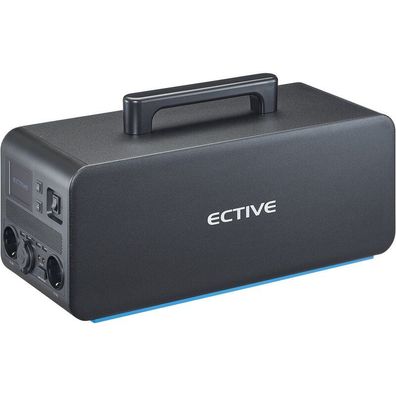 ECTIVE BlackBox 15 Powerstation 1500W 1497,6Wh Reine Sinuswelle 230V LiFePO4-Lithi