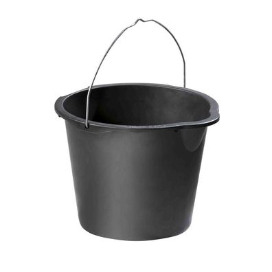 Gr .20 Liter Baueimer Schwarz Construction buckets