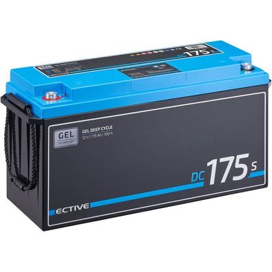 ECTIVE DC 175S GEL Deep Cycle mit LCD-Anzeige 175Ah Versorgungsbatterie