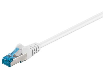 CAT 6A Patchkabel, S/FTP (PiMF), weiß