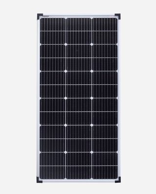 enjoy solar®PERC Monokristallines Solarmodul, 166mm x 166mm, 9Busbars, 100W 12V