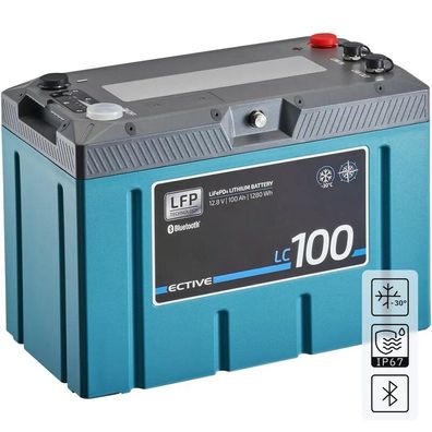 ECTIVE LC 100 Marine LT IP67 LiFePO4 Lithium Versorgungsbatterie