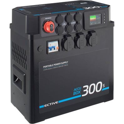 ECTIVE AccuBox 300S LiFePO4 Powerstation 3000W 3840Wh