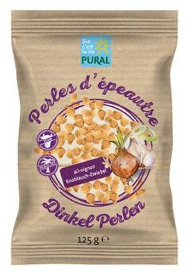 Pural 3x Dinkel Perlen Knoblauch Zwiebel 125g