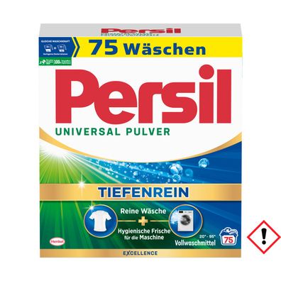 Persil Universal Pulver Vollwaschmittel Tiefen Rein 75WL 4500g