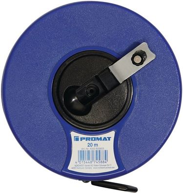 Kapselbandmaß L.30m Band-B.13mm 2 mm/cm EG II ABS Nylon-Fiber PROMAT