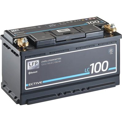 ECTIVE LC 100 LT 12V LiFePO4 Lithium Versorgungsbatterie 100 Ah