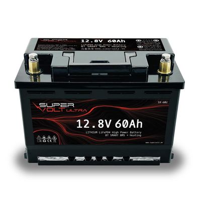 Supervolt Ultra LiFePO4 60Ah 12.8V mit Bluetooth BMS