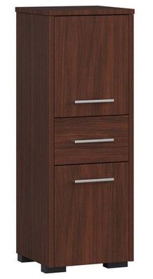 Stehender Badezimmerschrank AKORD FIN Wenge 30 cm B30 x H85 x T30 cm