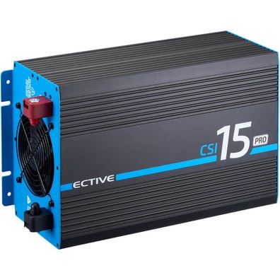 ECTIVE CSI 15 PRO 1500W/12V Sinus-Wechselrichter mit Netzvorrangschaltung und