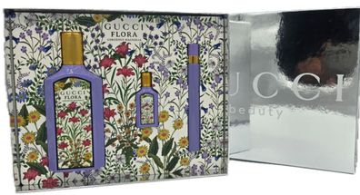 Gucci Flora Gorgeous Magnolia 100 ml EDP & 5 ml EDP & 10 ml EDP SET 3 Teilig