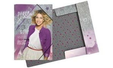 Disney Violetta Gummizugmappe A4