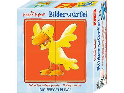 Spiegelburg Bilderwürfel Die Lieben Sieben (4er Set)