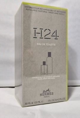 Hermes H 24 Eau de Toilette Spray 30 ml + Nachfüll Flasche 125 ml EDT