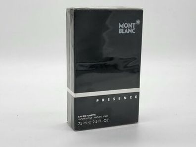 Montblanc Presence Eau De Toilette für Herren - 75ml