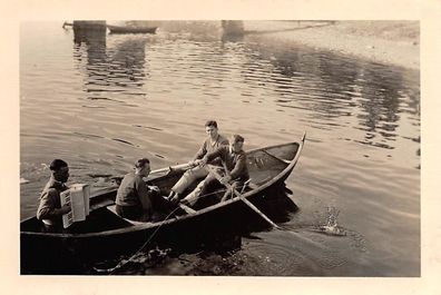 Deutsche Soldaten Boot Hygdö Norwegen