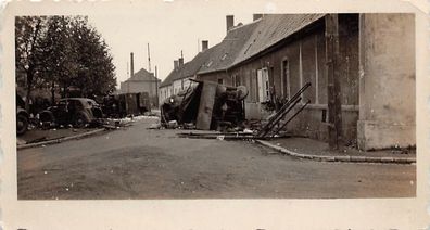 Engl. Rückzugstrasse in Flandern Belgien