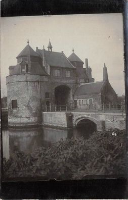 Ostende Tor Brügge Belgien Orig. Foto