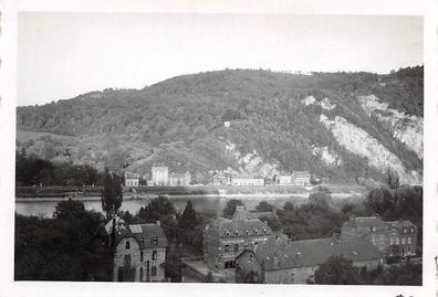 Blick auf die Maas vom Oquartier Profondeville Namur Belgien