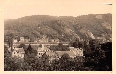 Blick vom Quartier auf die Maas Profondeville Namur Belgien