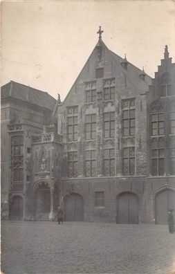 Deutsche Wache Jan Van Eyck - Platz in Brügge Belgien Orig. Foto