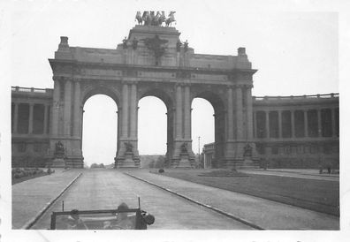 Deutsche Soldaten Siegestor in Brüssel Belgien