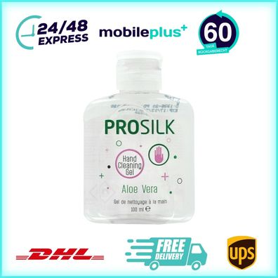 Prosilk Handreinigungsgel Aloe Vera 100 ml - PH-neutral für unterwegs