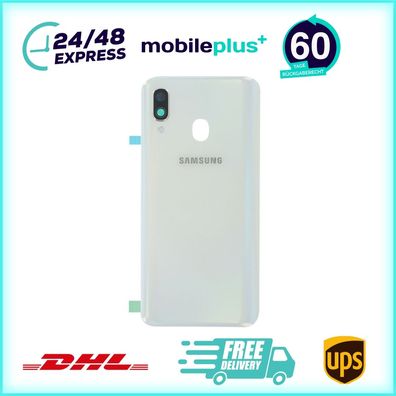 Original für Samsung Galaxy A40 Akkudeckel SM-A405 Weiß GH82-19406B