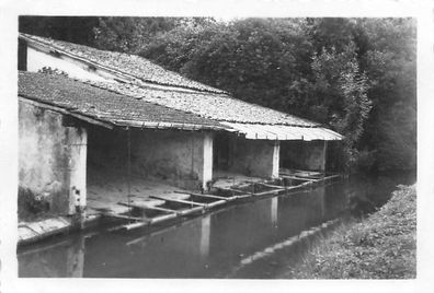 Wäscherin Anlage an der Oise Frankreich