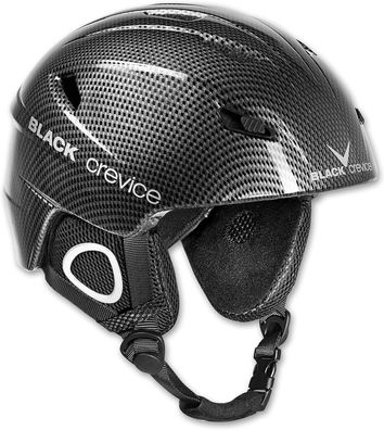 Black Crevice Skihelm Kitzbühel I Ski-Helm in sportlichem Design I Skihelm Herr