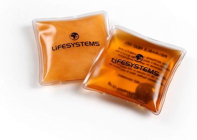 Lifesystems Wiederverwendbare Handwärmer (Zweierpack) für 45 Minuten Wärme – per