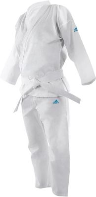 B-Ware: adidas Herren, Damen, Kinder Karate Gi Anzug Uniform Student Weiß Adista