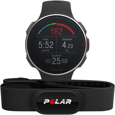 Polar Vantage V TITAN mit H10 Herzfrequenzsensor – Unisex Profi-Multisportuhr mi