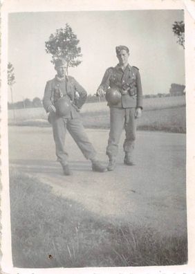 Deutsche Soldaten auf Streife nach Paris