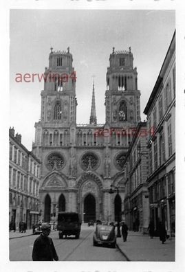 Deutsche Fahrzeuge Kathedrale Reims Frankreich