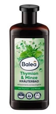 Balea 500 ml Kräuterbad mit Thymian und Minze - Entspannendes Kräuterbad