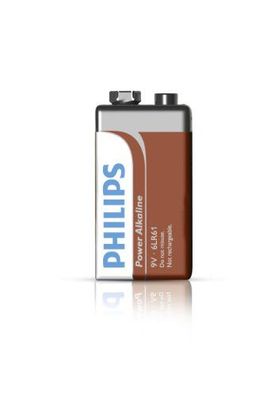 Philips Batterie "Powerlife" SB-verpackt, mehr Pow E-Block 9 Volt