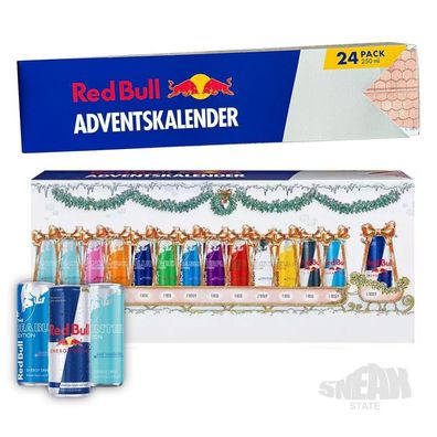 Red Bull Adventskalender 2024 RedBull Weihnachtskalender Kalender NEU OVP Advent