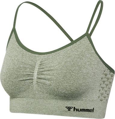 Hummel Damen Sport Top Hmlci Seamless Scrunch Sports Bra