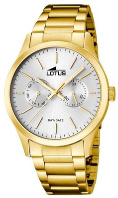 Herrenarmbanduhr Lotus 15955/1 Herren Uhr gold silber
