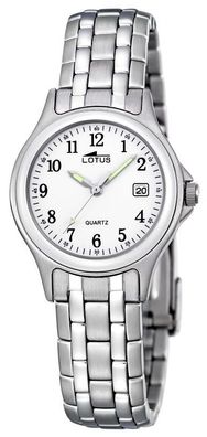 Lotus by Festina Damen Armbanduhr 15151/A silber Edelstahlarmband