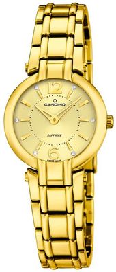 Damenuhr goldfarbig Candino Uhr Armbanduhr C4575/2
