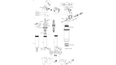 Rockshox Federbein Deluxe A1-B2 2017-2022 Standard / Bea