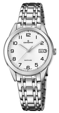 Candino Damen Armbanduhr C4615/1 Edelstahlband Swiss Made