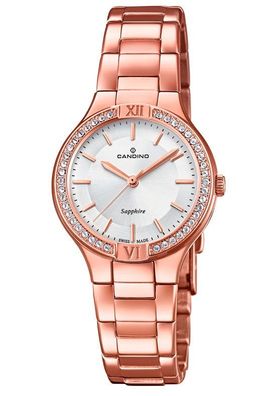 Candino Damen Armbanduhr C4630/1 PVD kupfern Swiss Made
