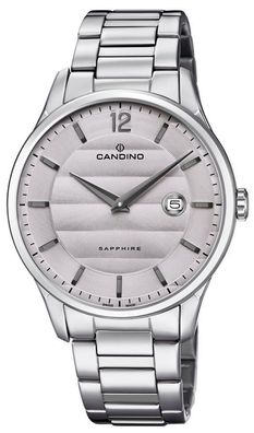 Candino Herren Armbanduhr C4637/2 Edelstahl Swiss Made