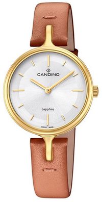Candino Damen Armbanduhr C4649/1 Lederarmband
