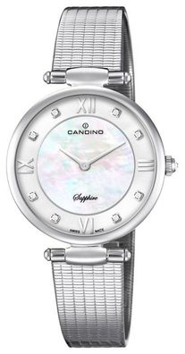 Candino Damen Armbanduhr C4666/1 Edelstahl Uhr